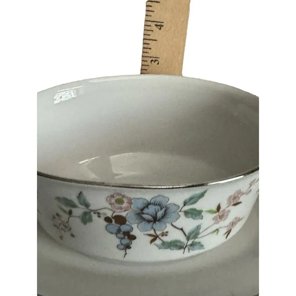 VTG Noritake Biltmore 2581 Gravy Boat Attached‎ Underplate Contemporary China